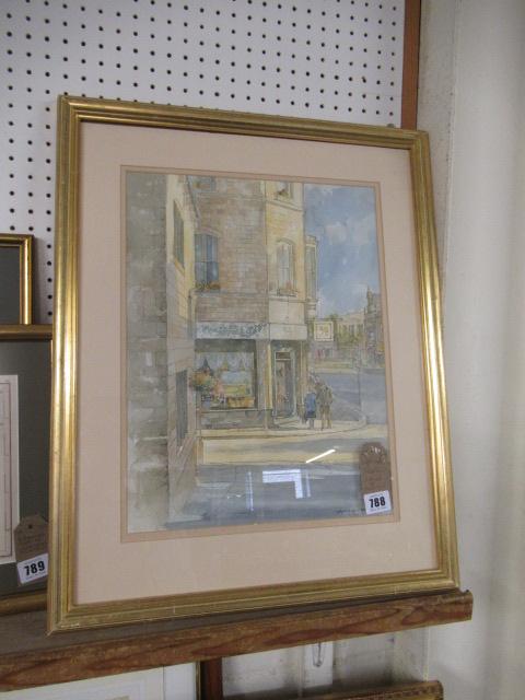 WATERCOLOUR OF SKIPTON Image