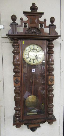 FATTORINI AND SONS OF BRADFORD VIENNA STYLE WALL CLOCK Image