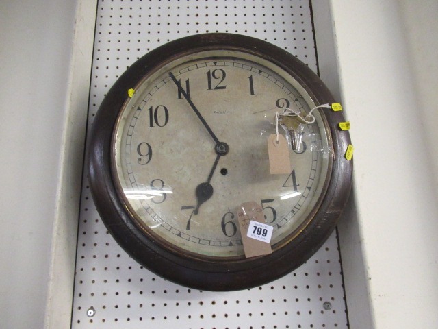 SEVEN DAY CIRCULAR ENFIELD WALL CLOCK Image