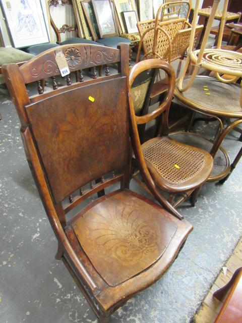 AMERICAN STYLE CHAIR AND TWO OTHERS Image