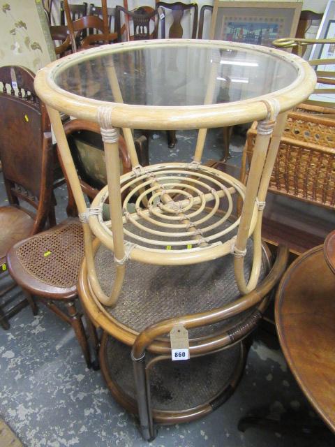 TWO TIER BAMBOO TROLLEY Image