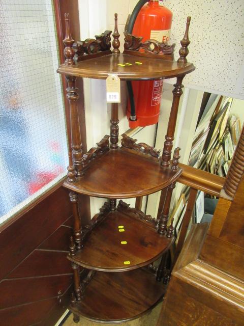 MAHOGANY WHATNOT Image