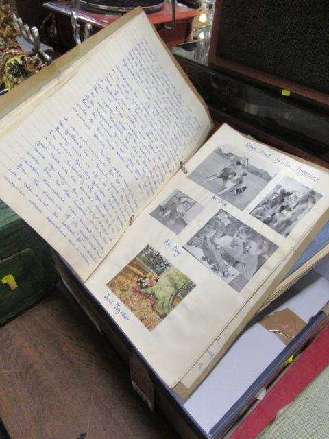 BOX OF FASHION AND OTHER EPHEMERA Image