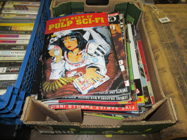 BOX OF 2000AD AND OTHER COMICS Image