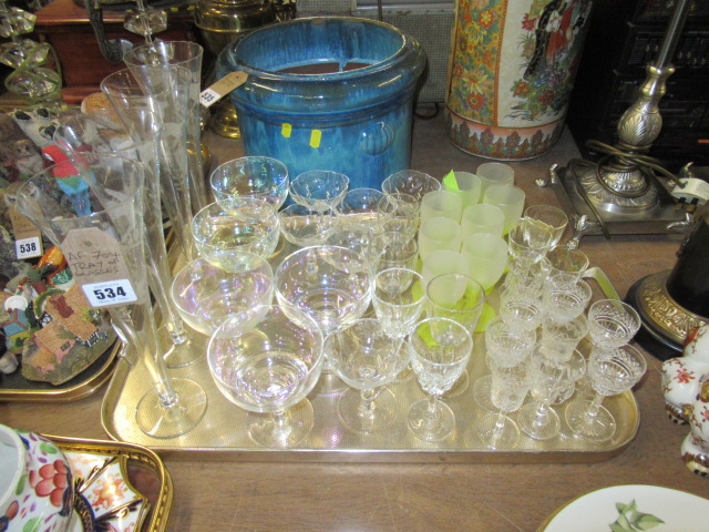 TRAY OF GLASSES Image