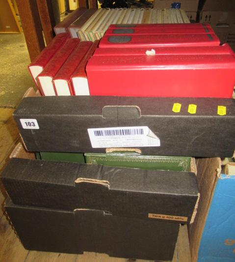 THREE BOXES OF BOOKS Image