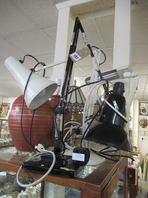 TWO ANGLE POISE LAMPS Image