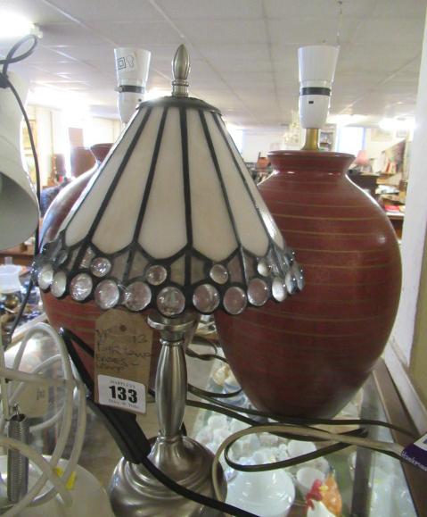 PAIR OF LAMP BASES AND A LAMP Image