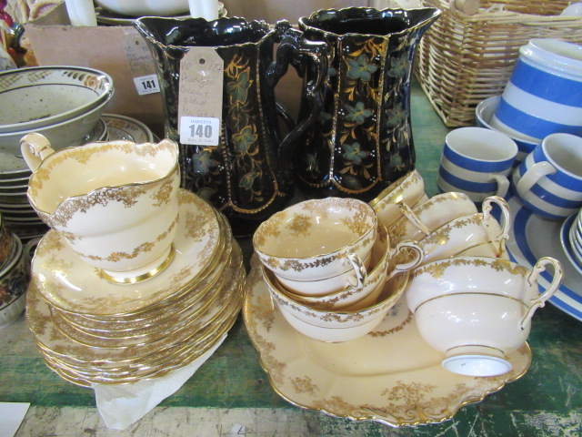 PARAGON TEAWARE AND A PAIR OF JUGS Image