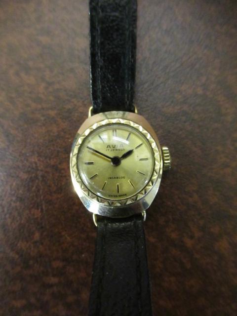 LADY'S 9CT GOLD CASED WRISTWATCH Image
