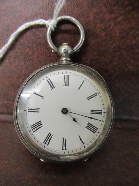 SILVER POCKET WATCH Image
