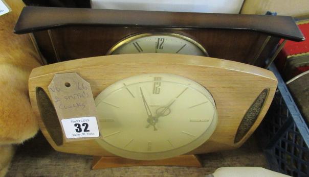 TWO SMITHS CLOCKS Image