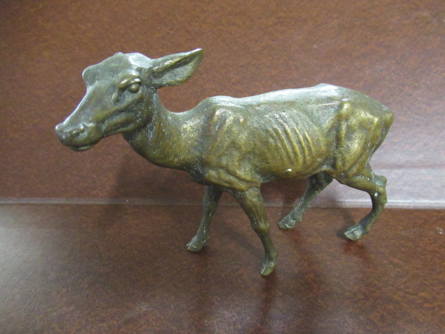 BRONZE DEER AFTER ALFRED DUBUCAND Image