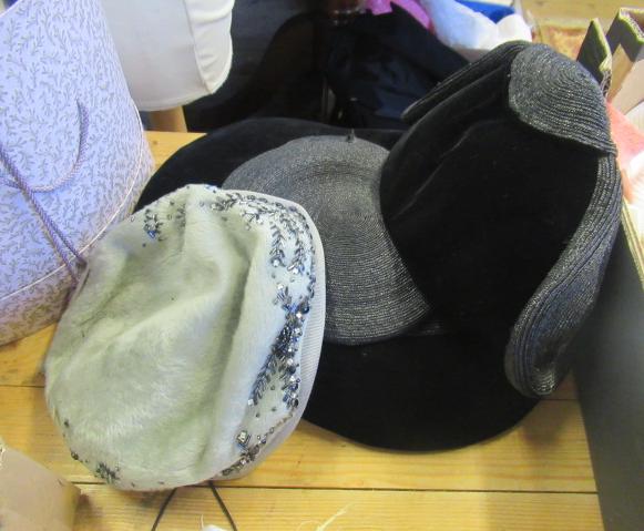 THREE VINTAGE HATS Image