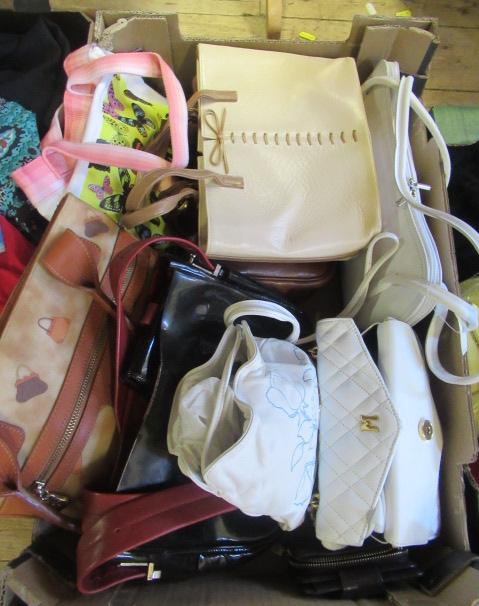 BOX OF HANDBAGS Image