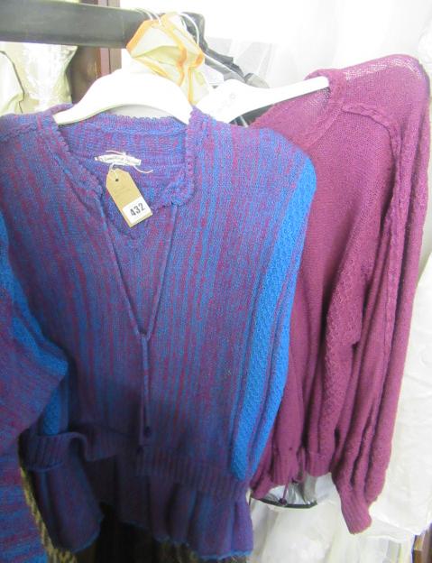 THREE WOOL SUITS ETC Image