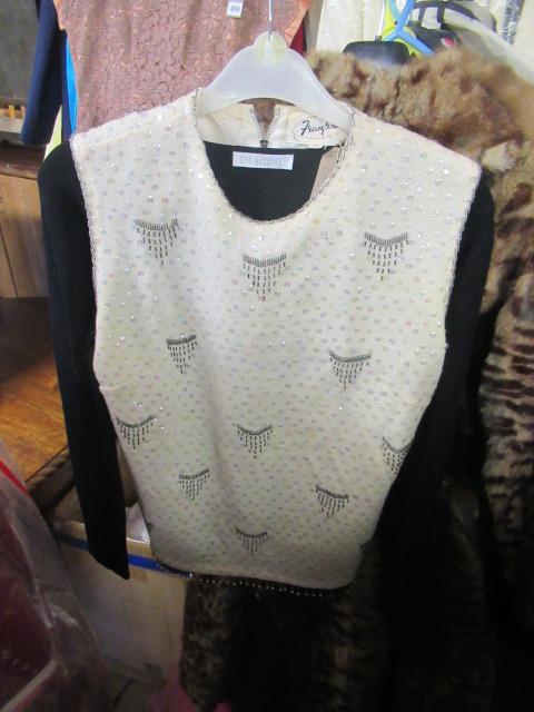 VINTAGE FRANPEAR SEQUINNED TOP AND BEADED JUMPER Image