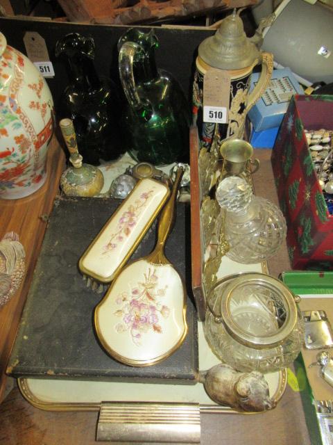 TRAY OF MISCELLANEOUS INCLUDING EPNS CUTLERY Image