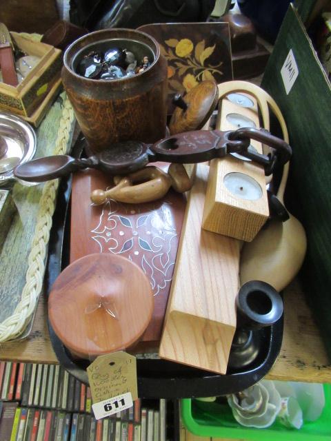 QUANTITY OF WOODEN ITEMS ETC Image