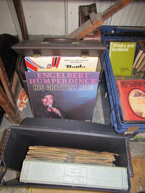 THREE CASES OF LPS AND 78 RPM RECORDS Image