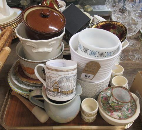 TRAY OF CERAMICS ETC Image