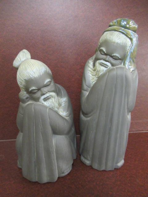 TWO LLADRO CHINESE FIGURES Image