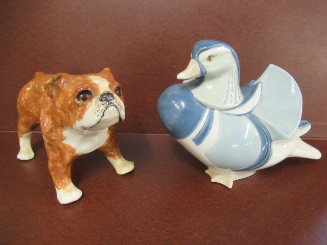WINSTANLEY BOXER DOG AND NAO DUCK Image