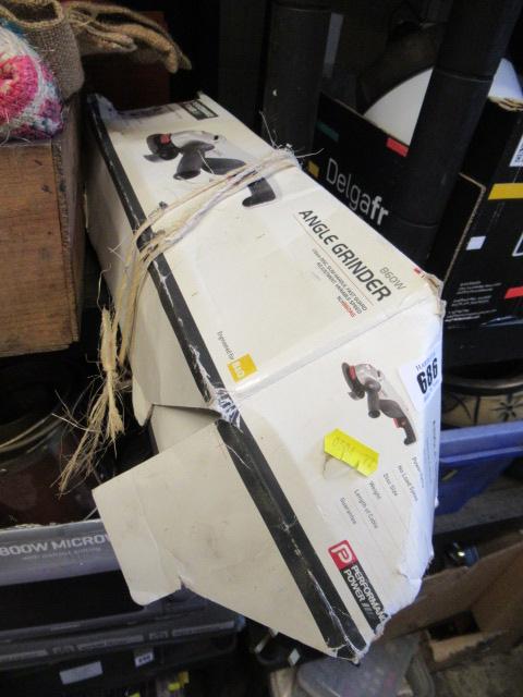 ANGLE GRINDER AND A DRILL Image