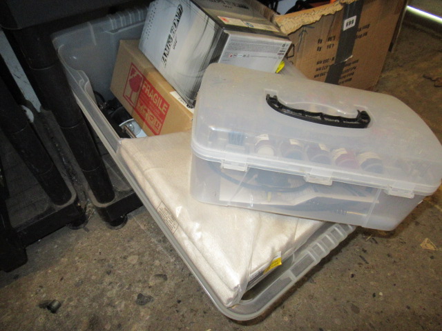 TWO BOXES OF MISCELLANEOUS INCLUDING 007 DVD COLLECTION Image