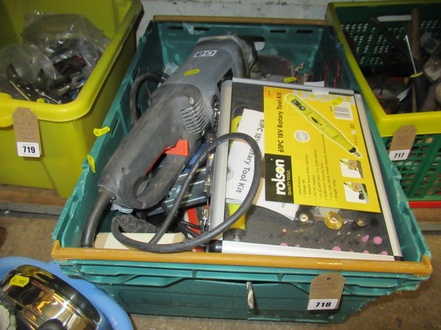 BOX OF POWER AND OTHER TOOLS Image