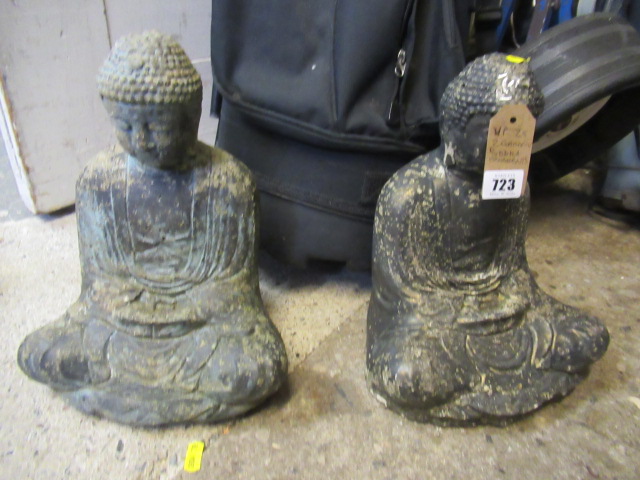 TWO GARDEN ORNAMENTS Image