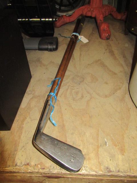 TWO WOODEN SHAFTED PUTTERS Image