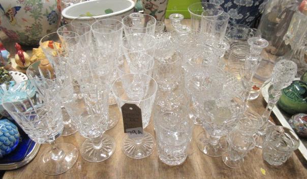 LARGE QUANTITY OF GLASSWARE Image