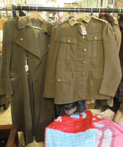 ARMY UNIFORM AND GREAT COAT Image