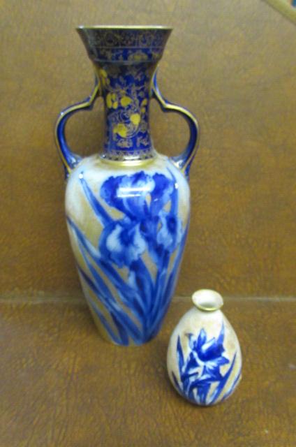 TWO DOULTON VASES Image