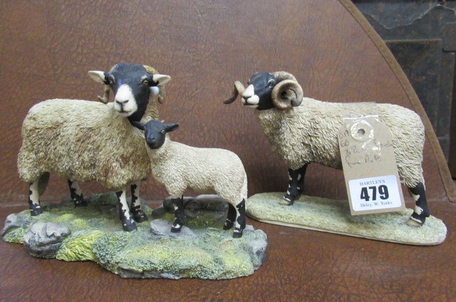 THREE BORDER FINE ART MODELS Image