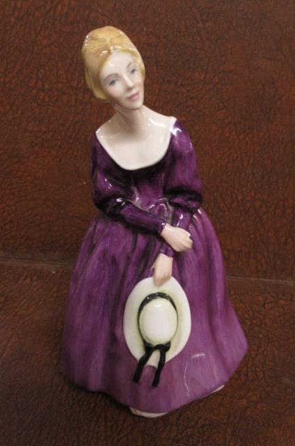 TWO COALPORT FIGURES AND ANOTHER Image