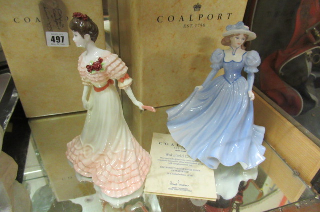 COALPORT AND CHINESE FIGURES Image