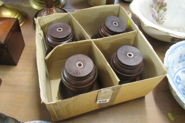 SET OF FOUR FURNITURE FEET Image