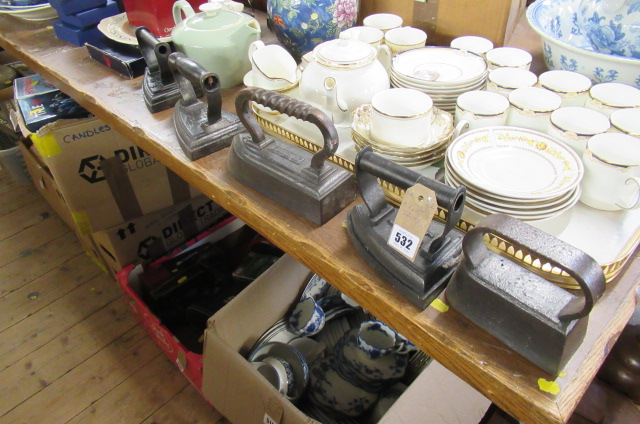 FIVE FLAT IRONS Image