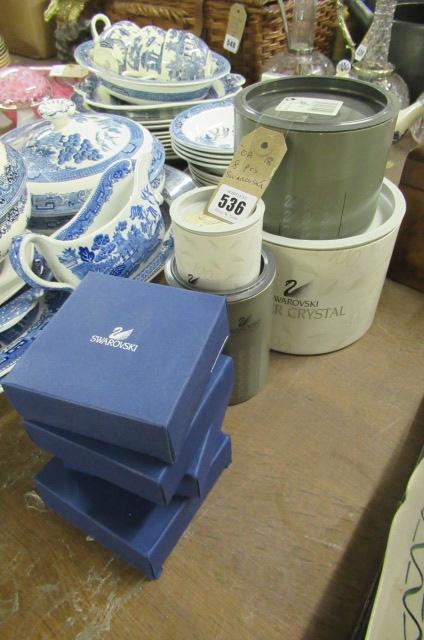 EIGHT PIECES OF SWAROVSKI Image