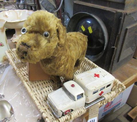 TOY DOG  AMBULANCE AND COOKER Image