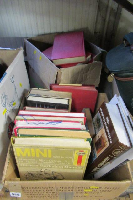 TWO BOXES OF BOOKS Image