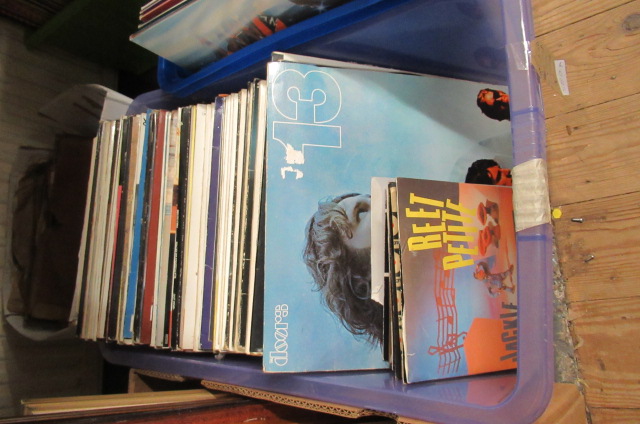 BOX OF LPS AND OTHER RECORDS Image