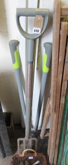 GARDEN SHEARS AND A FORK Image