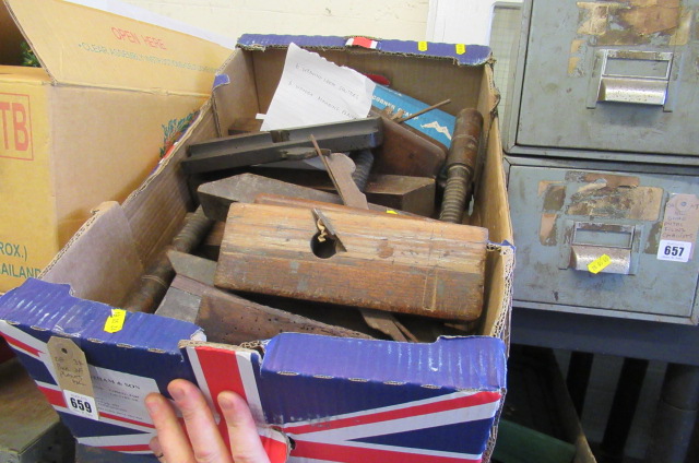 BOX OF PLANES ETC Image