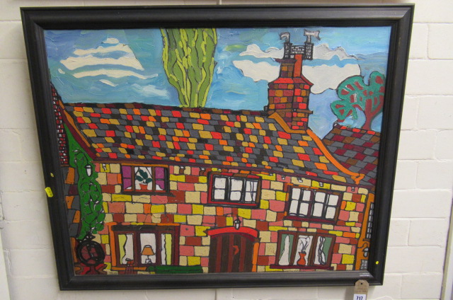 LARGE OIL BY  RAVEN Image