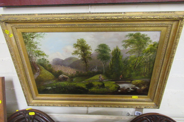 GILT FRAMED OIL Image