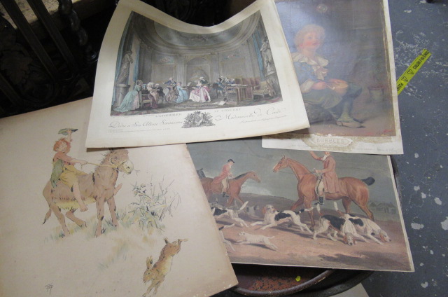 QUANTITY OF UNFRAMED PICTURES Image