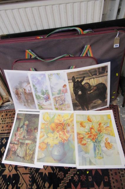 FOUR ARTISTS FOLDERS AND CONTENTS Image